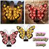 Solar Butterfly Wall Sconce Outdoor Decorative Light for 1.2V/0.5W Villa Patio