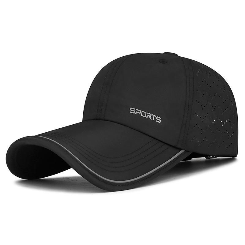 Spring Summer Thin Baseball Cap Men Women Sunshade Sunscreen Cap Outdoor Travel Breathable Mesh Quick-Drying Cap