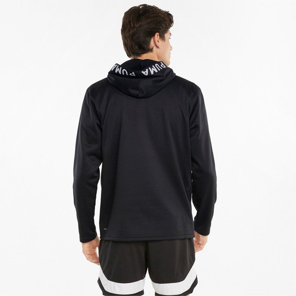 Puma Train Pwr Fleece Hoodie Black [520893 01] r.L