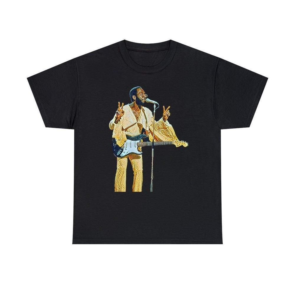 

Curtis Mayfield Graphic Print Concert Art Unisex Heavy Cotton T-Shirt 2XL