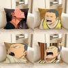 1pc Anime Tanaka Ryunosuke Pillow Case Fashion Square Pillowcase Bedroom Sofa Room Ins Decoration Leisure