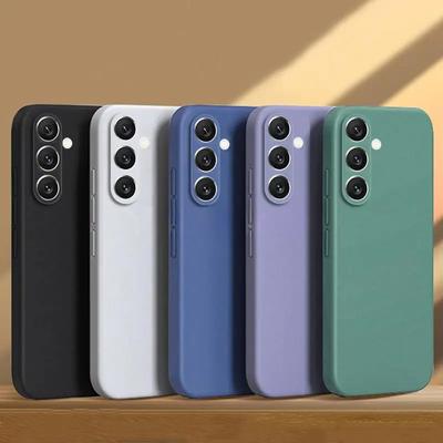 Pour Samsung Galaxy A54 Coque Samsung A55 A25 A15 A05 A05S A14 A04S A04E A24 A34 A54 M54 Housse Silicone Plaine Protéger Caoutchouc Housse