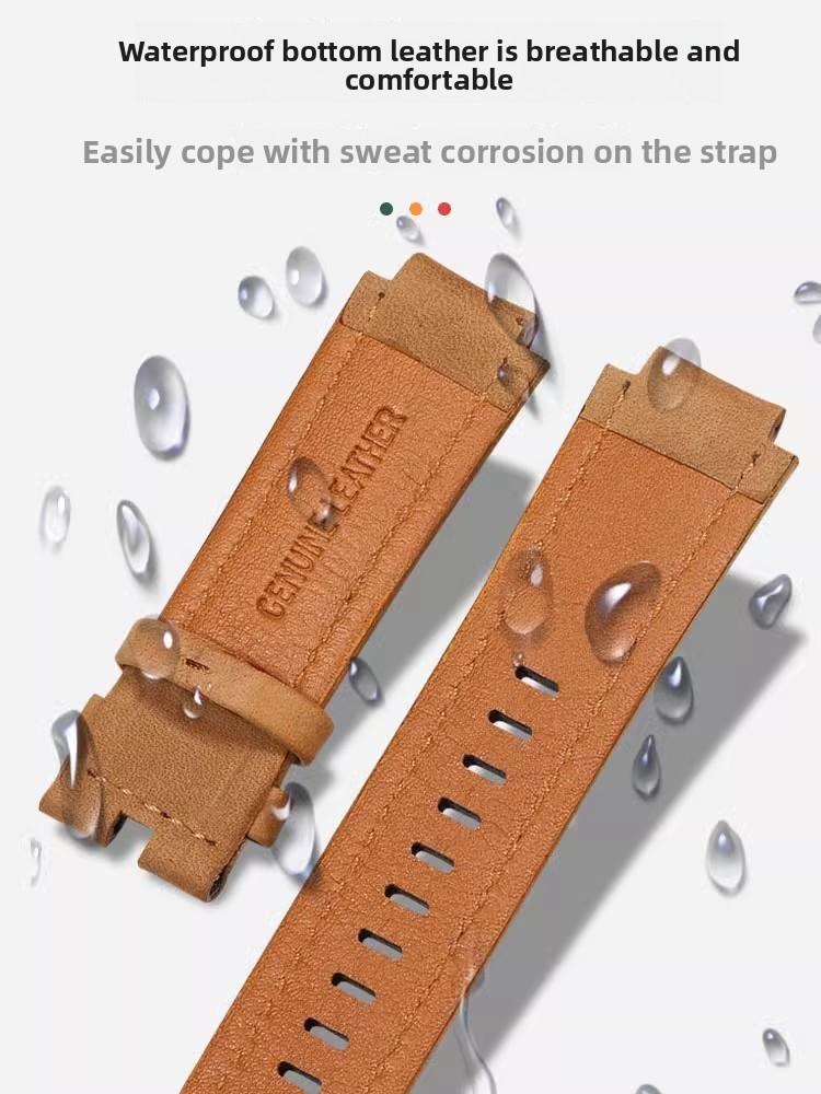 DW-5600 Matte Retro Genuine leather watch strap 24m For Casio G-SHOCK DW5600 GW-5000 GW-M5610 men Watchband Bracelet accessories