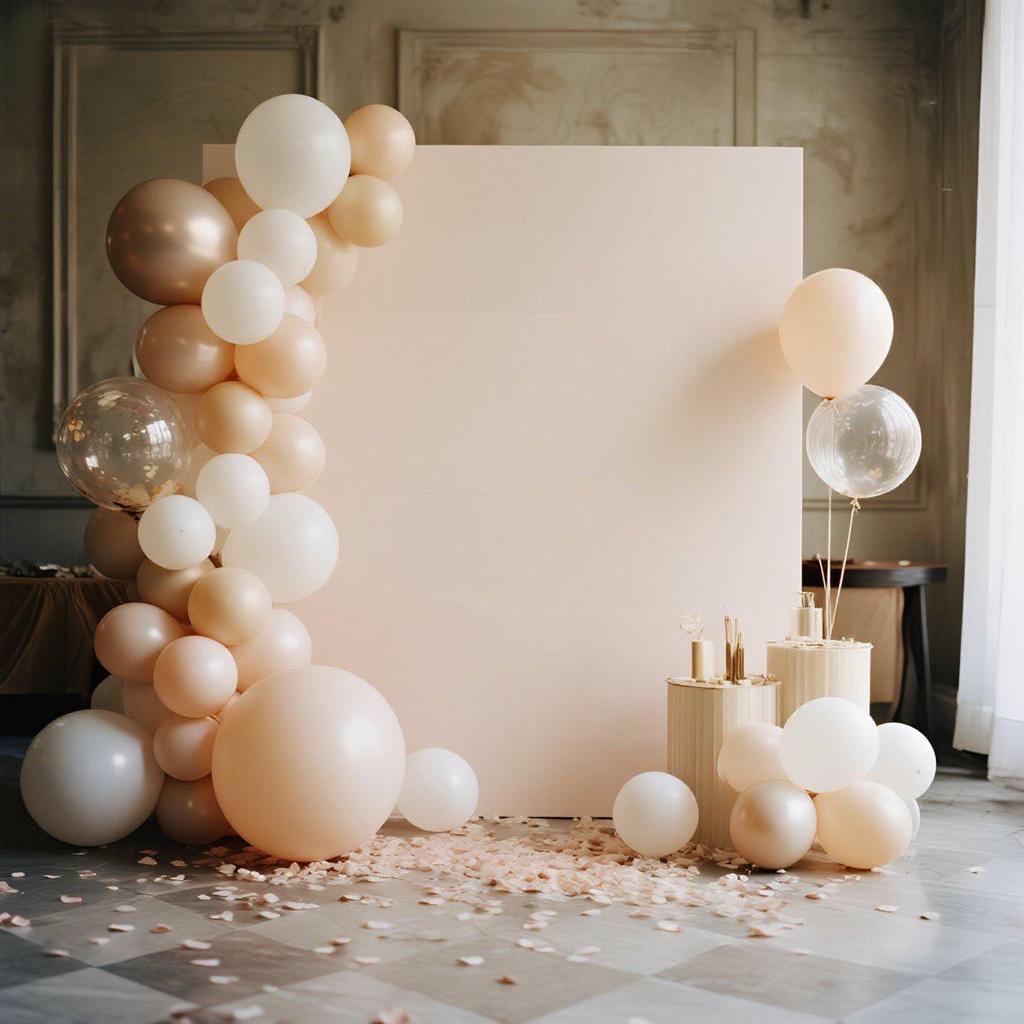 Wedding Square Arch Background Fabric Cover for Parties and Events