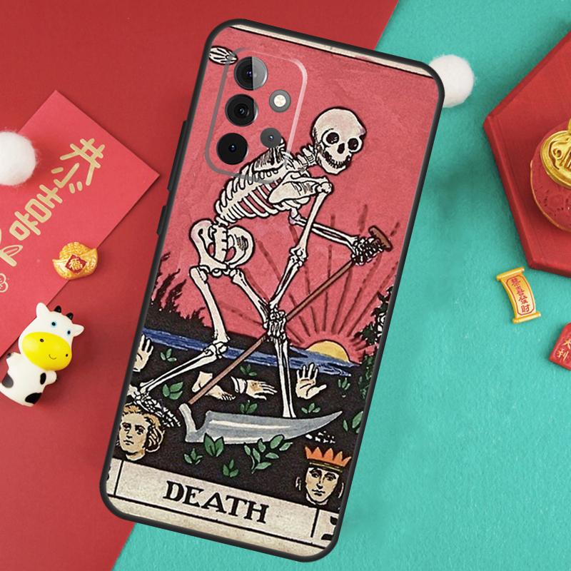 Moon Tarot Mystery Totem Case For Samsung Galaxy A35 A55 A25 A15 A51 A71 A12 A32 A52 A13 A33 A53 A14 A34 A54 Cover