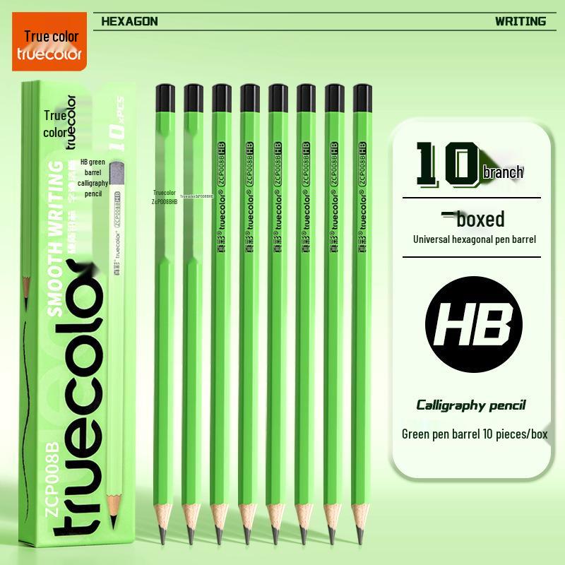 

True Color Green Grip HB Pencil for Students HB