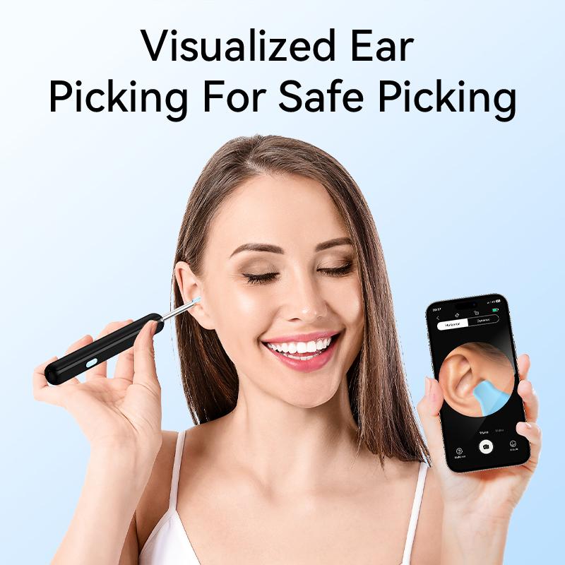 Durable And Safe Visual Ear Cleaner With Camera Hd Ear Stick Otoscope Usb Charging Endoscope Wax Removal Tool Earpick Mini Camera Health Care Set