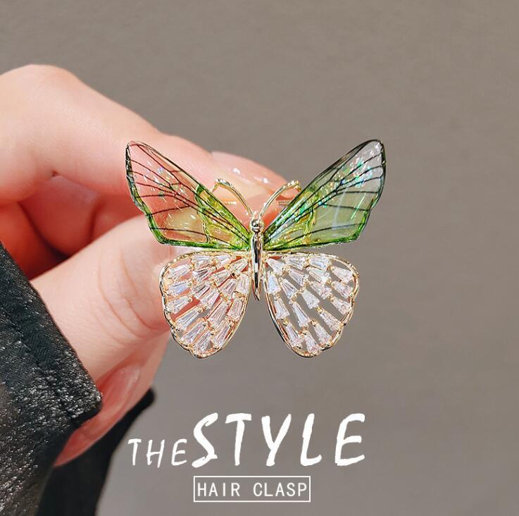 Butterfly Brooch - Sophisticated High-end Women s Elegant Small-scale Design Brooch for Formal Suits, Corsage