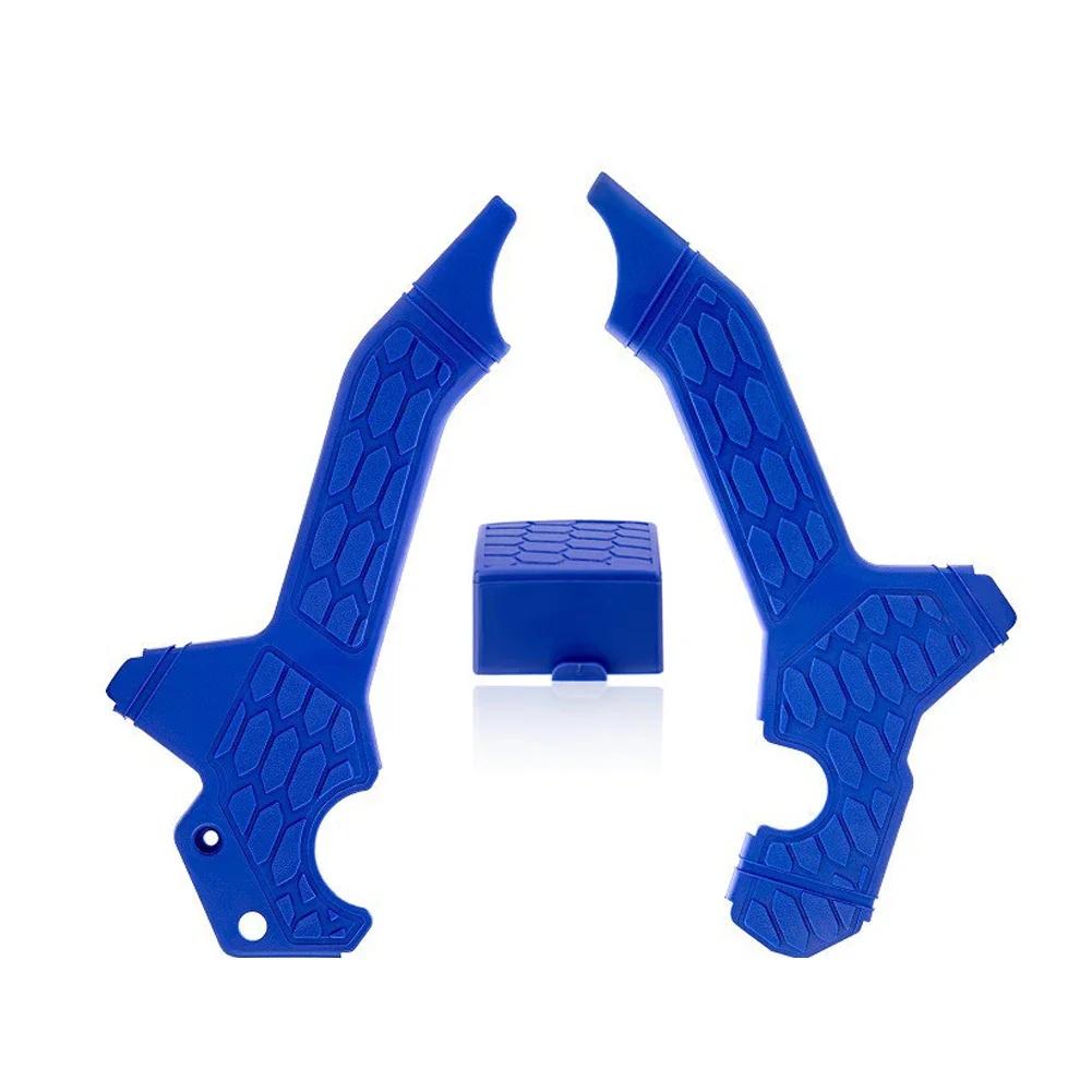 

For Honda CRF300L CRF 300L Motorcycle Frame Guard Side Protection Cover Fairing Protector Panel Accessories CRF 300 L CRF300 L синий