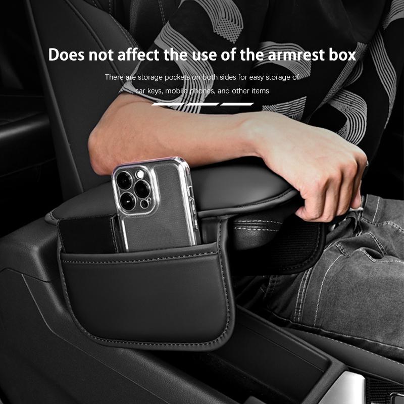 Car Arm Rest Cushion Storage Pad Armrest Box Protective Cover For Honda Civic Accord Crosstour Spirior Odyssey Avancier UR-V CB0