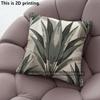 Tropical Leaf Print Throw Pillow Covers Pattern Cushion Cover Suitable for Sofa Bedroom Car Pillow Cover