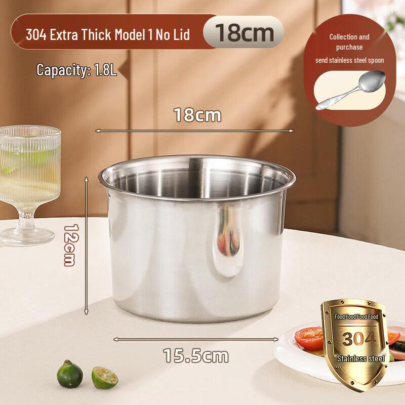 Qiwei 304 Stainless Steel Multi-purpose Bowl with Lid