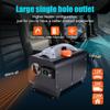 Car Parking Heater Set 12v 24v 220v Universal 2-8KW Black Full Body Metal Thickened Shell With Bluetooth Voice Playback Function