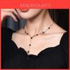 Minimalist Titanium Steel Geometric Shaped Pendant Necklace For Women