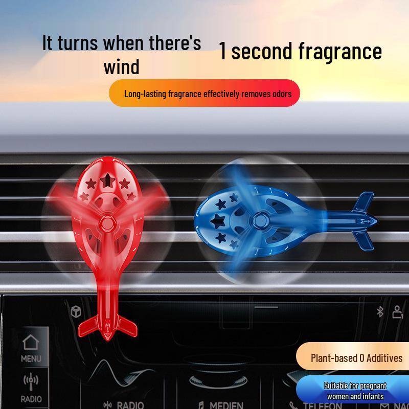 Airplane Air Vent Perfume & Aromatherapy Fan for Cars