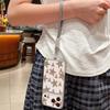 Creative Starry Stars Print Leather Lanyard Case For iPhone 18 Pro Max Hybrid TPU+PU Anti-skid Soft Cover For iPhone 17 16 15 14 13 Pro Max