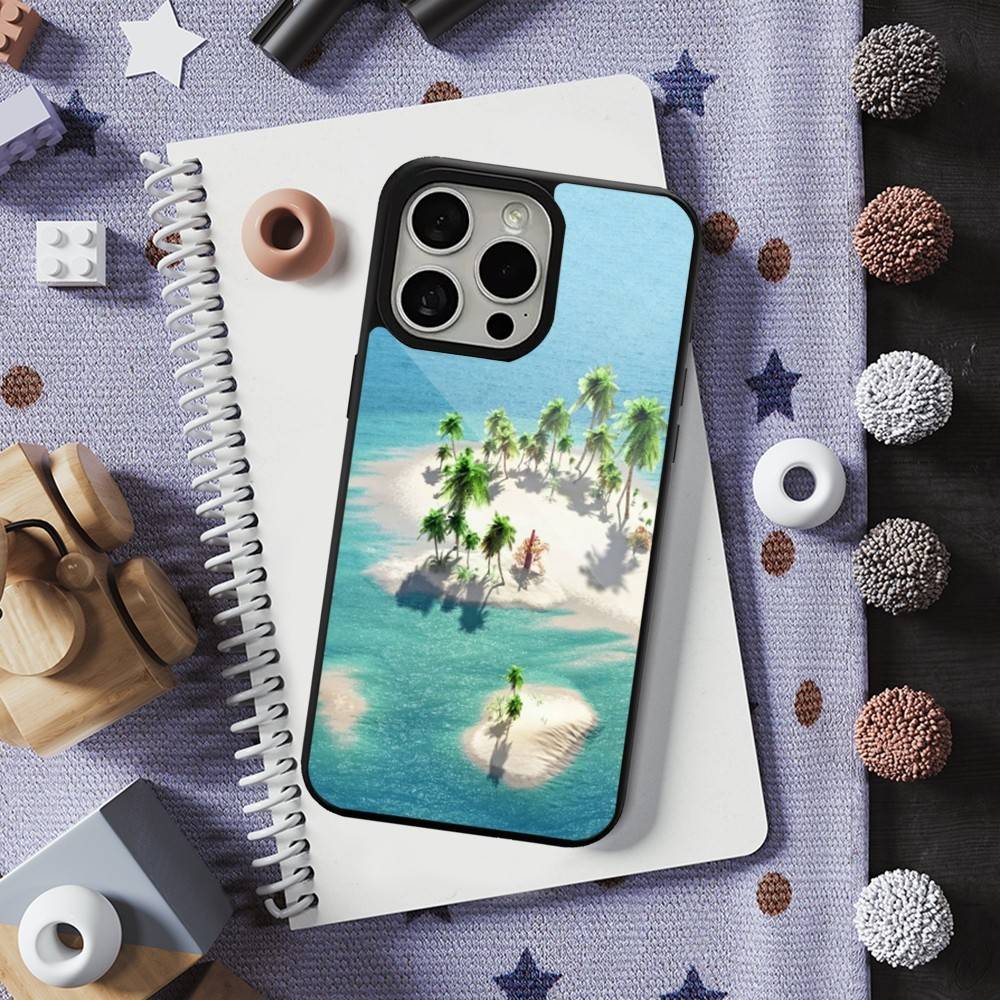 MALDIVES Travel Map For iPhone 12,Pro,16,15,Mini,13,17,Max,11,14,Plus,For Magsafe,Magnetic Wireless Charging Case