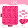 Bow Silicone Molds With 6 Different Shapes, 36-Cavity Bow Chocolate Fondant Mold For Bowknot Cupcake, Cake Pop, Sugar Craft