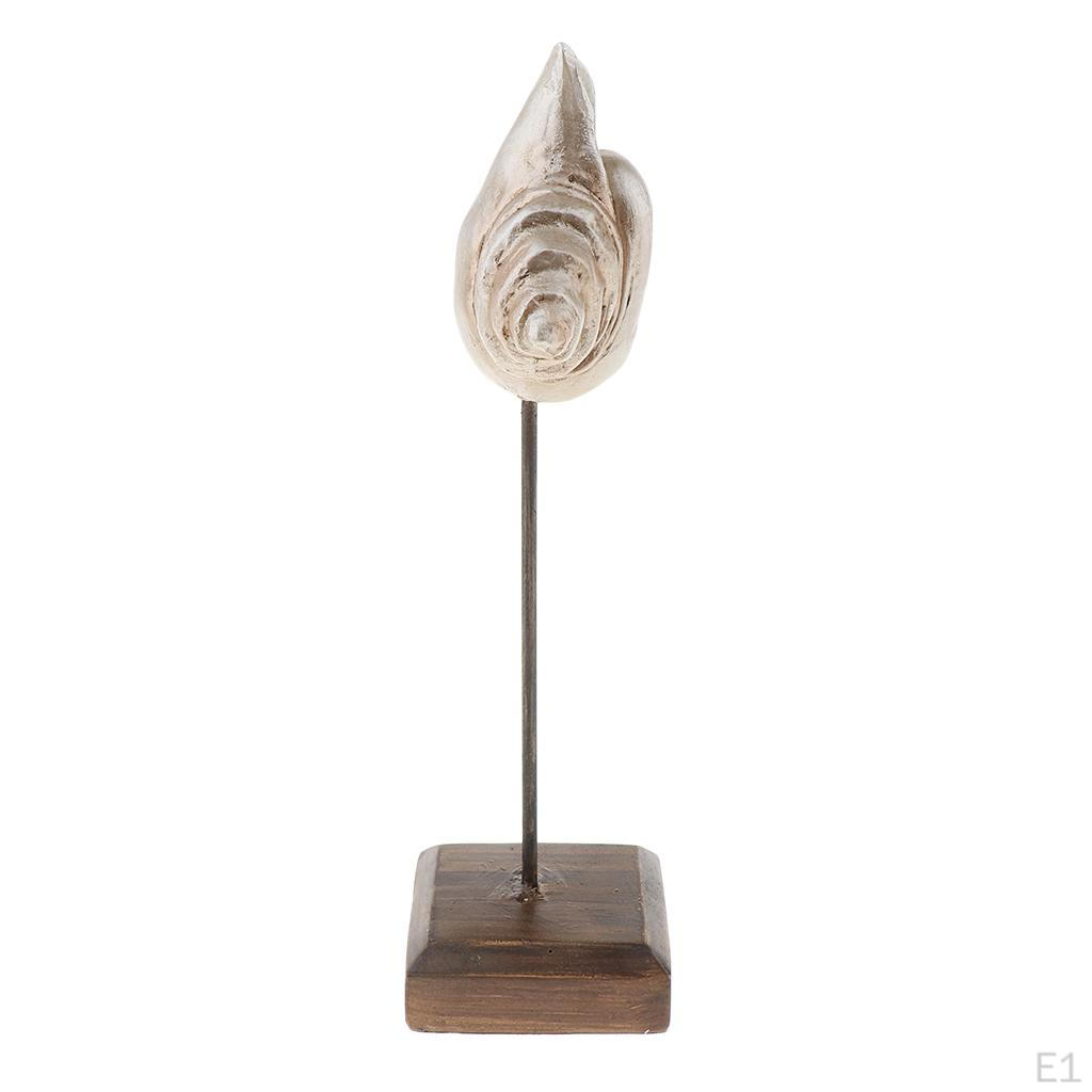 1x Durable Resin Crafts Shell Figurine, Desktop Decoration, collective Gift
