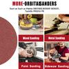 100Pcs 6 Inch Sanding Discs No Hole Hook and Loop, Dry Wet Sandpaper for Orbital Sander, Sanding Pads for Metal Car Wood