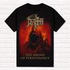 Rock High Street Maglietta Nera Death The Sound of Perseverance 1998 Technical Death Metal Magliette Top Unisex Cotone Manica Corta