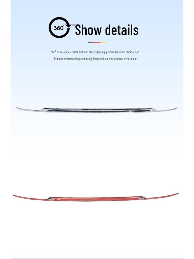 Mercedes-Benz Maybach S-Class Rear Bumper Chrome & Decorative Strips for S400, S500, S600.