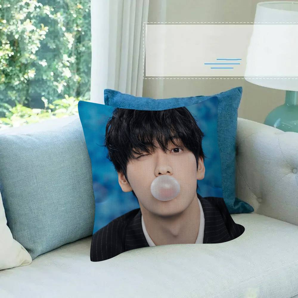 Kpop Group TxT Soobin   Personalized Pillow Dust Cover Bedroom Kids Party Decoration Pillowcase Birthday Children Gift