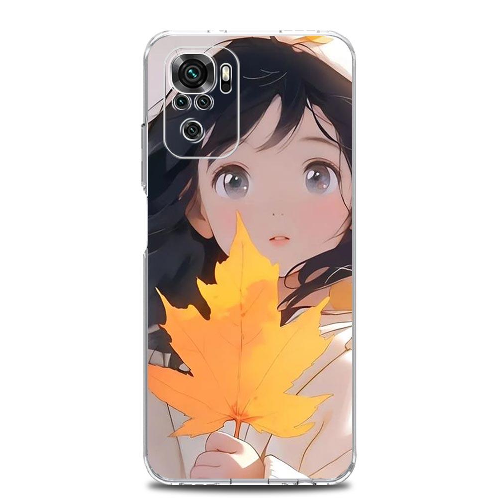 Phone Case For Xiaomi Redmi Note 15 14 13 12 4G 10 11 Pro Plus 5G 14C 13C 12C 10C Clear Soft TPU Cover Cute Boy Girl Couple