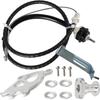 Clutch Cable Kit Firewall Adjuster Triple Hook Clutch QuadrantKit For Mustang-V6 V8 1996-2004 Auto Car Truck Tuning Part