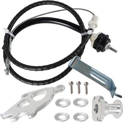 Clutch Cable Kit Firewall Adjuster Triple Hook Clutch QuadrantKit For Mustang-V6 V8 1996-2004 Auto Car Truck Tuning Part