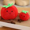 Cute Cartoon Tomato Plush Figure Doll Fruit Vegetable Food Stuffed Toy Decor Birthday Gift Ideal for All Ages