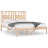 VidaXL Bed Frames Solid Pine Wood 160x200 Cm 3103943