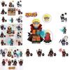Wm6105 Naruto Series Uchiha Itachi Mini Figure Model Assembly Building Toy