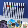 Fine Nib Acrylic Marker Pen Set 80 Colors Child Painting Graffiti Pens  Stationery Supplies