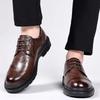 High Quality Men Genuine Leather Shoes Versatile Men's Casual Shoes Fashion Brand Man Oxford Shoes Lace Up Formal Dress Footwear