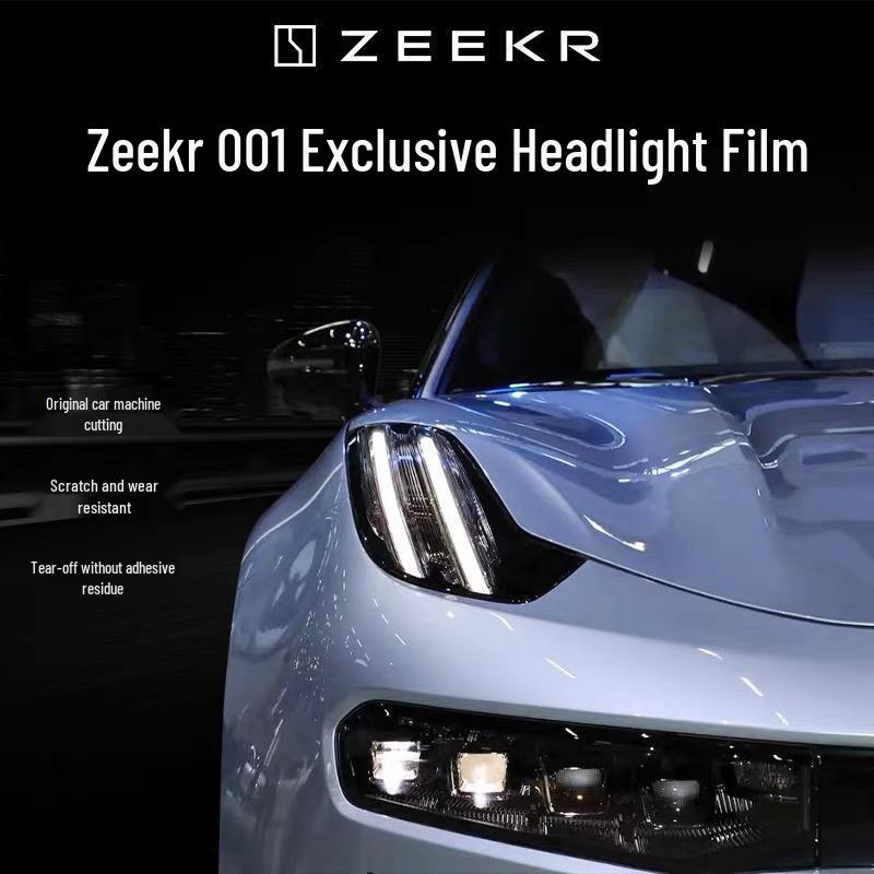 

Zeekr 007 Smoked Headlight & Taillight TPU Film - Black Warrior X001/9 Transparent Headlight Film (Imported TPU)