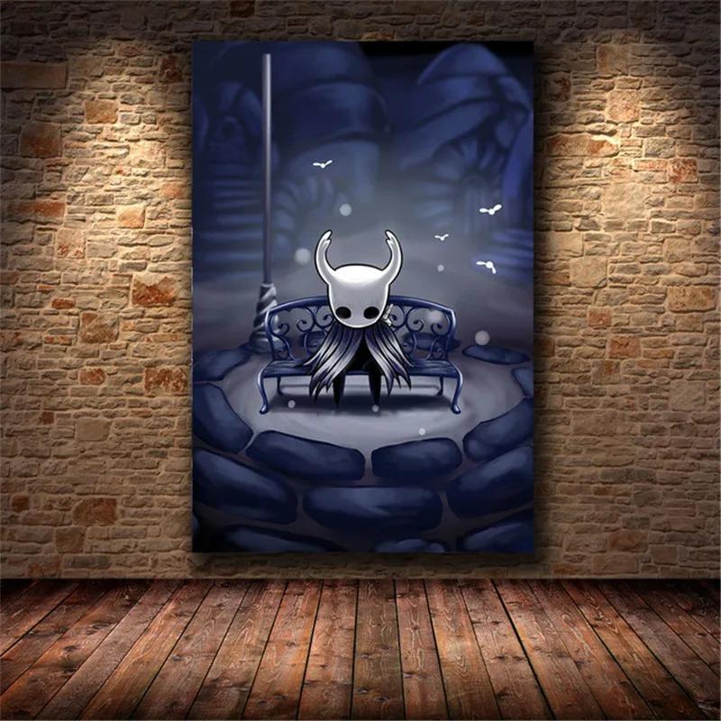 Hollow Knight Žaidimo Plakatas Drobės Tapyba The ant Drobės Hallownest Drobės Tapyba Plakatas Sienų Menas Namų Biuro Dekoras