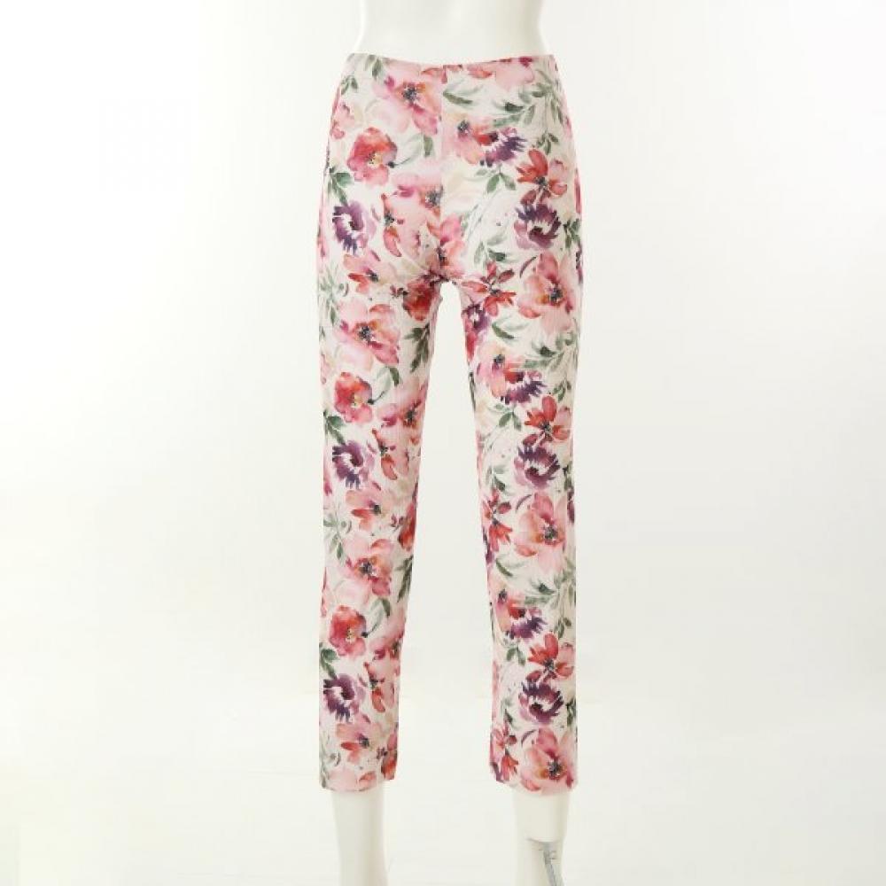 Wacoal 9 10 Pants Indoor Underwear Free Cut Ribbed Print Wlgc655l