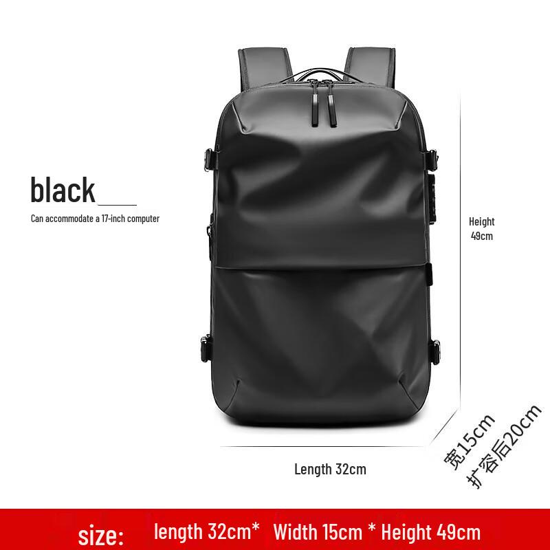 Li Shen Men s Large Capacity Business Travel Backpack