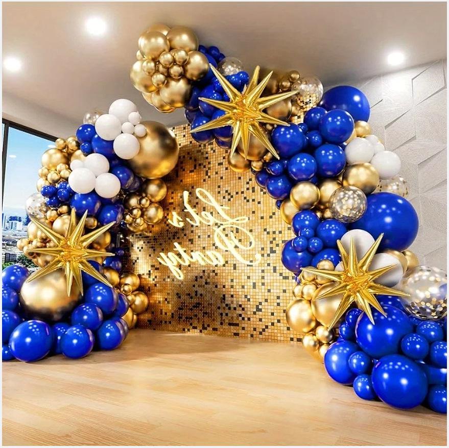 Starburst Thickened Balloon Chain Set for Celebrations