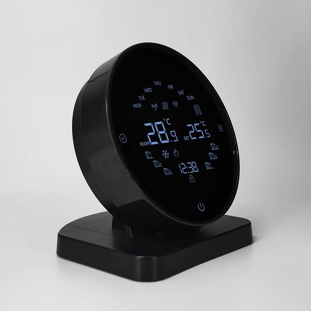 WIFI Controlled Touch Screen Thermostat Offering Precise Temperature Management and Enhanced Usability Features