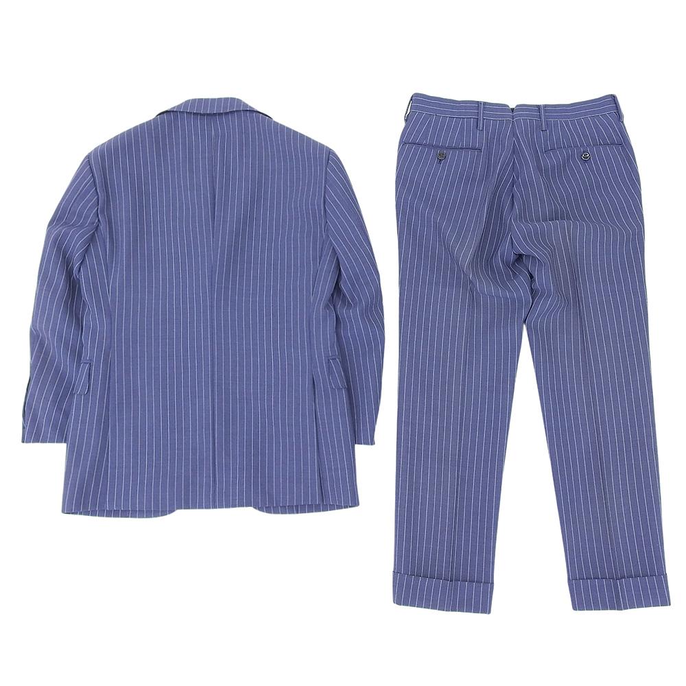 RING JACKET Herren Anzug mit Streifen, Blau, Größe 42, RT022S65X Anzug-Set 42 blauGebraucht