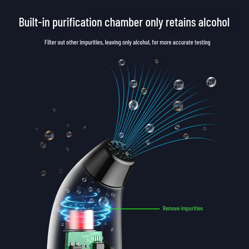 High-precision Breath Alcohol Tester for Drunk Driving, Specialized for Accurate Measurements, Exported to Japan.