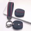 Key Fob Cover for Nissan Sentra Micra 1-Button with Keychain Soft Silicone Car Key Protective Case with Keychain Anti-Scratch Guard