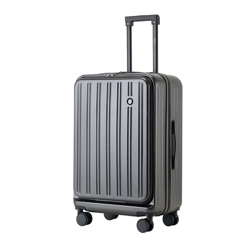 ELLE HOMME Front-Opening Carry-On Suitcase 20 inch