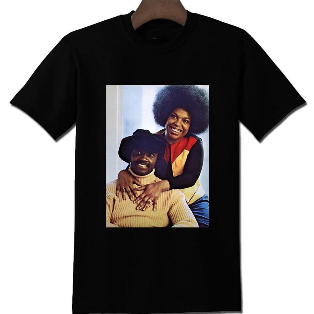 Roberta Flack Donny Hathaway black T-shirt Unisex tee All sizes S-5Xl XZ514 Unisex T-Shirt XXL