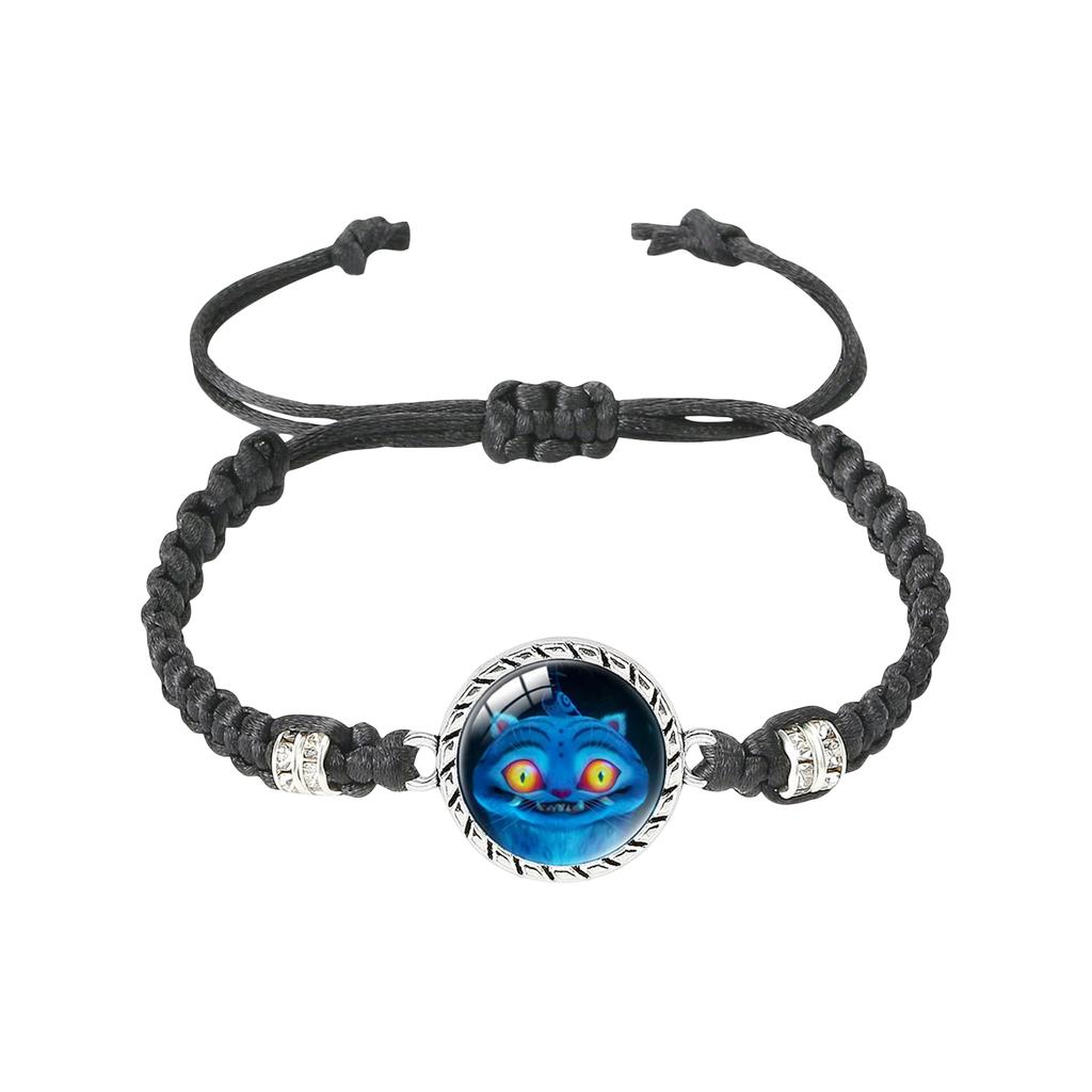 Gifts For Little Girls: Cosplay Costume Accessories, Two-tone Woven Bracelet, Wristband, Costume