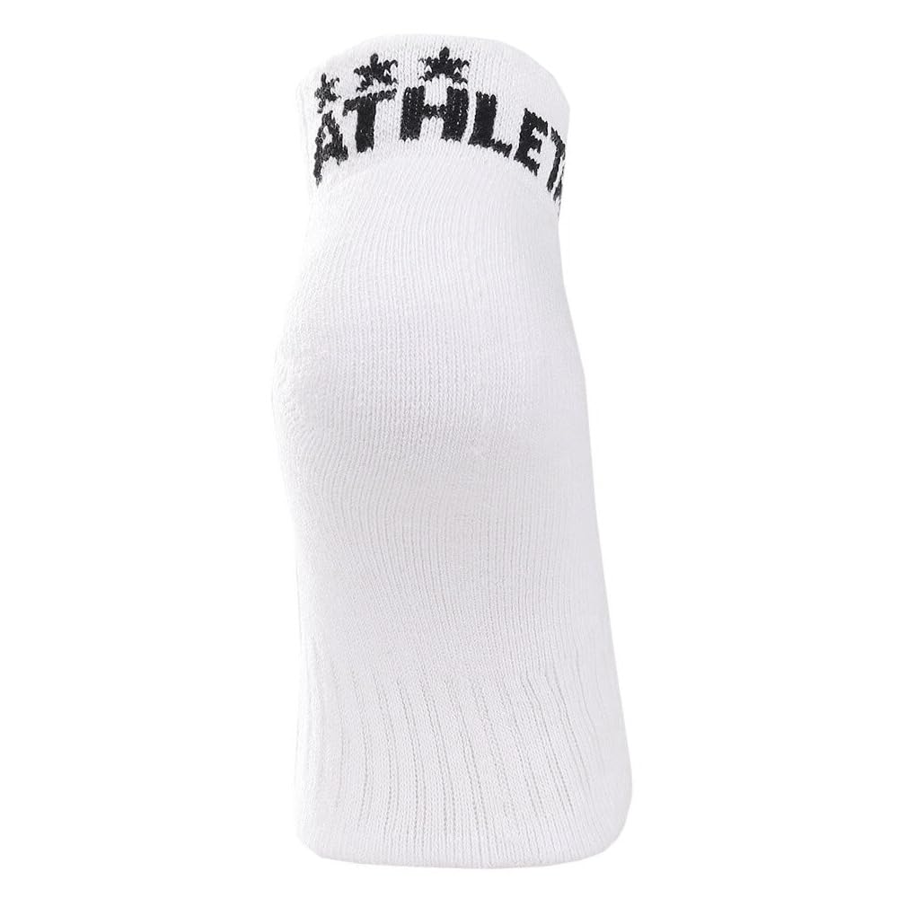 Ankle Sizes 3-pack Socks, White, 25-27