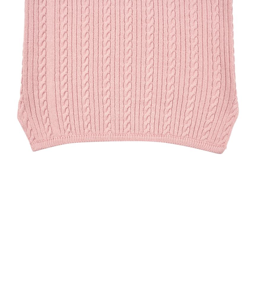 LUVISTRUE Vl Logo Knit Ops(Pink)