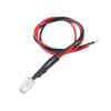 10pcs 5mm Prewired LED Diode 12 Volt Led Light Emitting Diodes Micro Led Lights Diodes for Model Assortment Kit